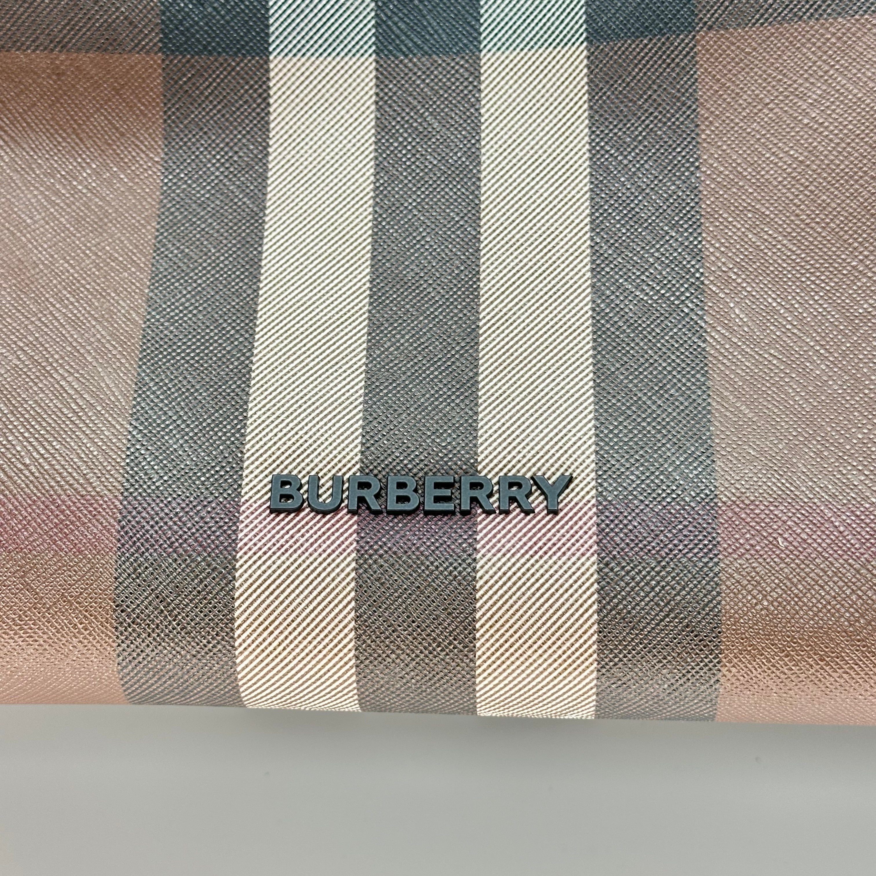 Burberry Denny Classic Check 2Way Tote Shoulder Crossbody Bag
