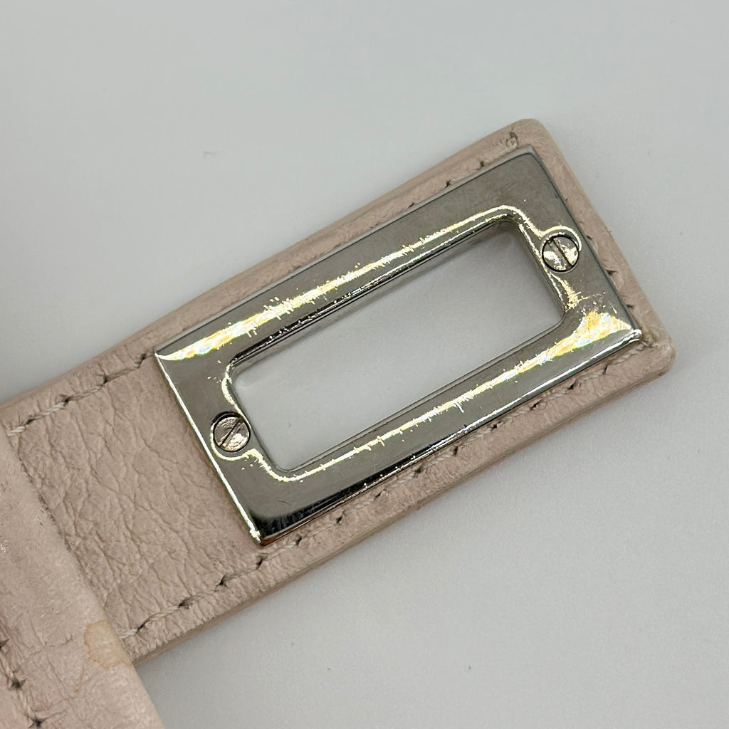 Chanel Vintage Mademoiselle Lock Flap Bag 2.55 Leather Shoulder Bag Pink Silver Metal Fittings 8XXXXXX