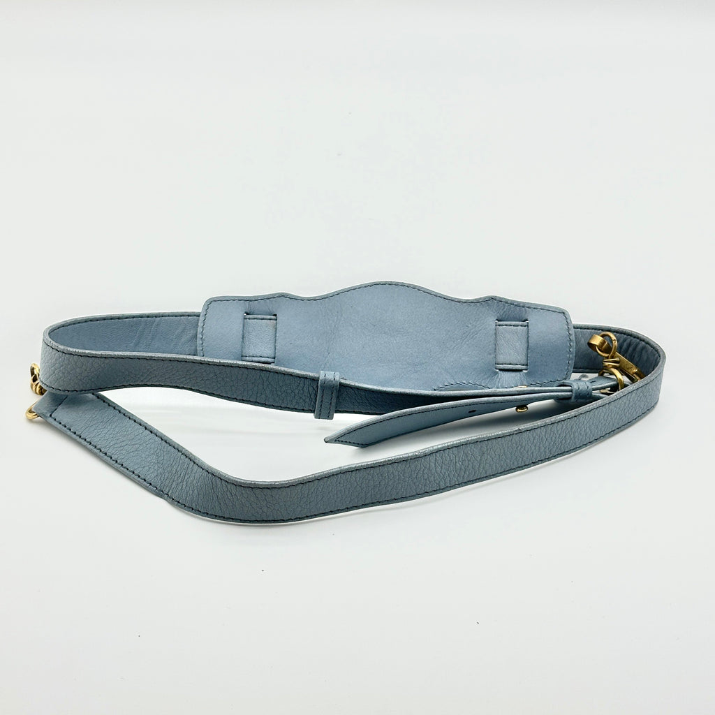 Balenciaga Leather Classic Metallic Edge Mini City Gray 2-Way Handbag