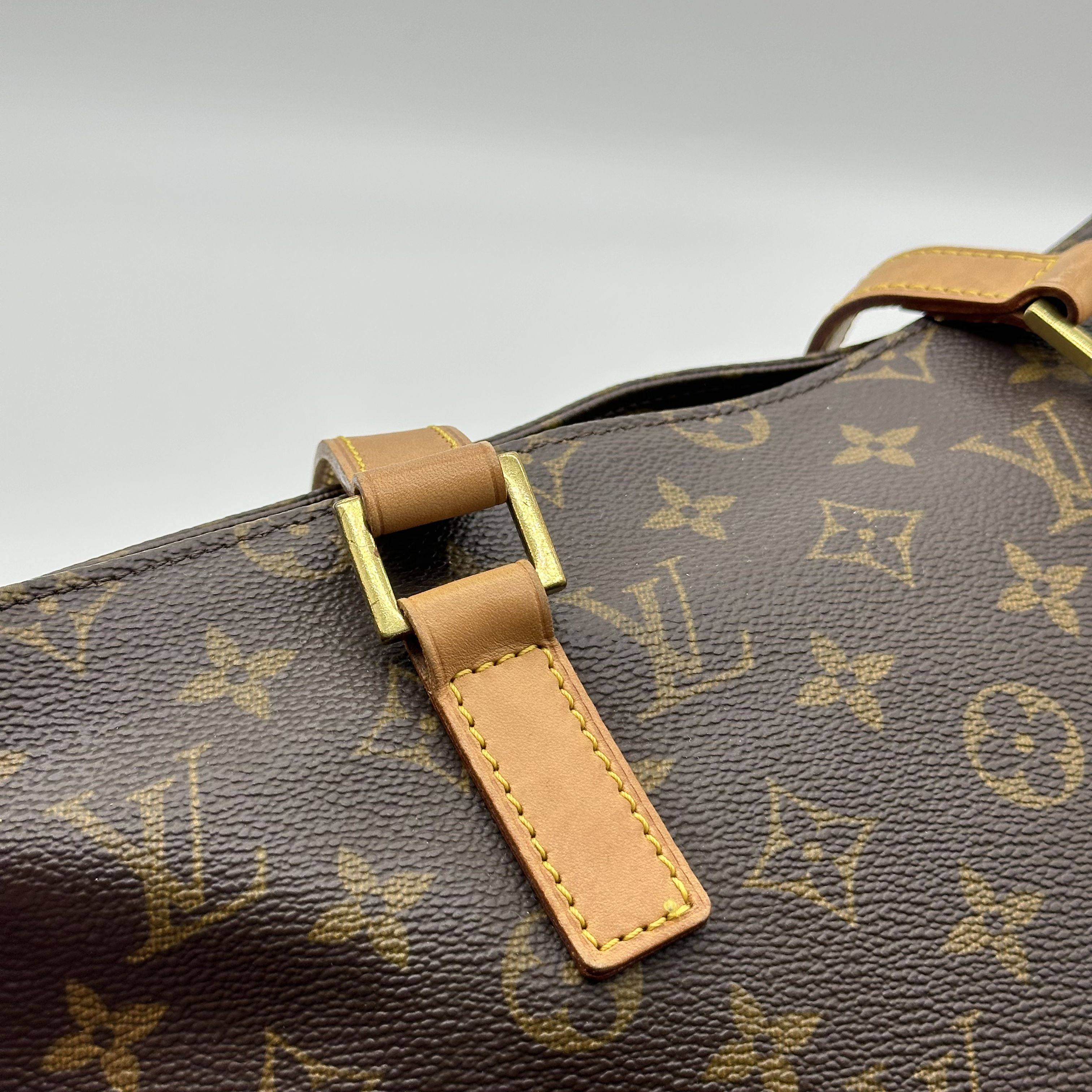 Louis Vuitton Cabas Piano Monogram Tote Bag Shoulder Handbag Vintage M51148