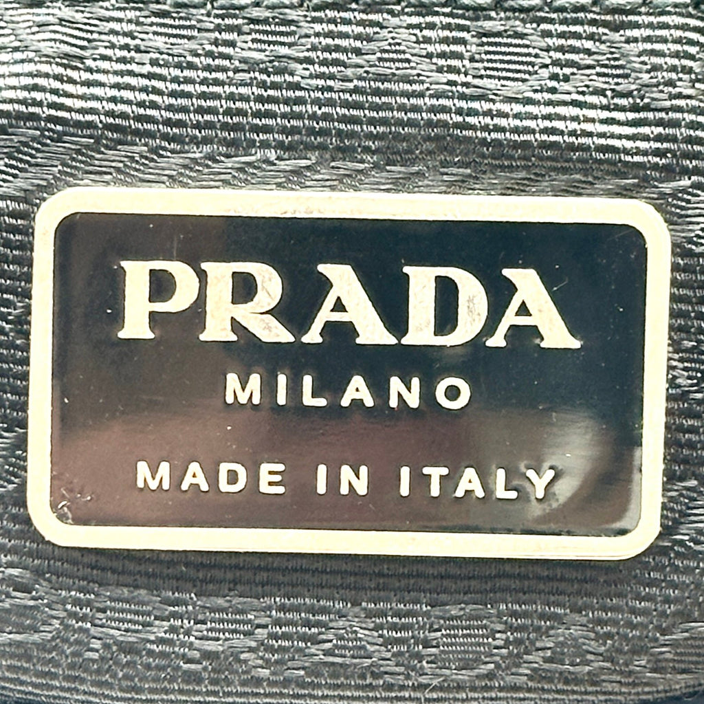 Prada Tessuto Nylon Black Backpack