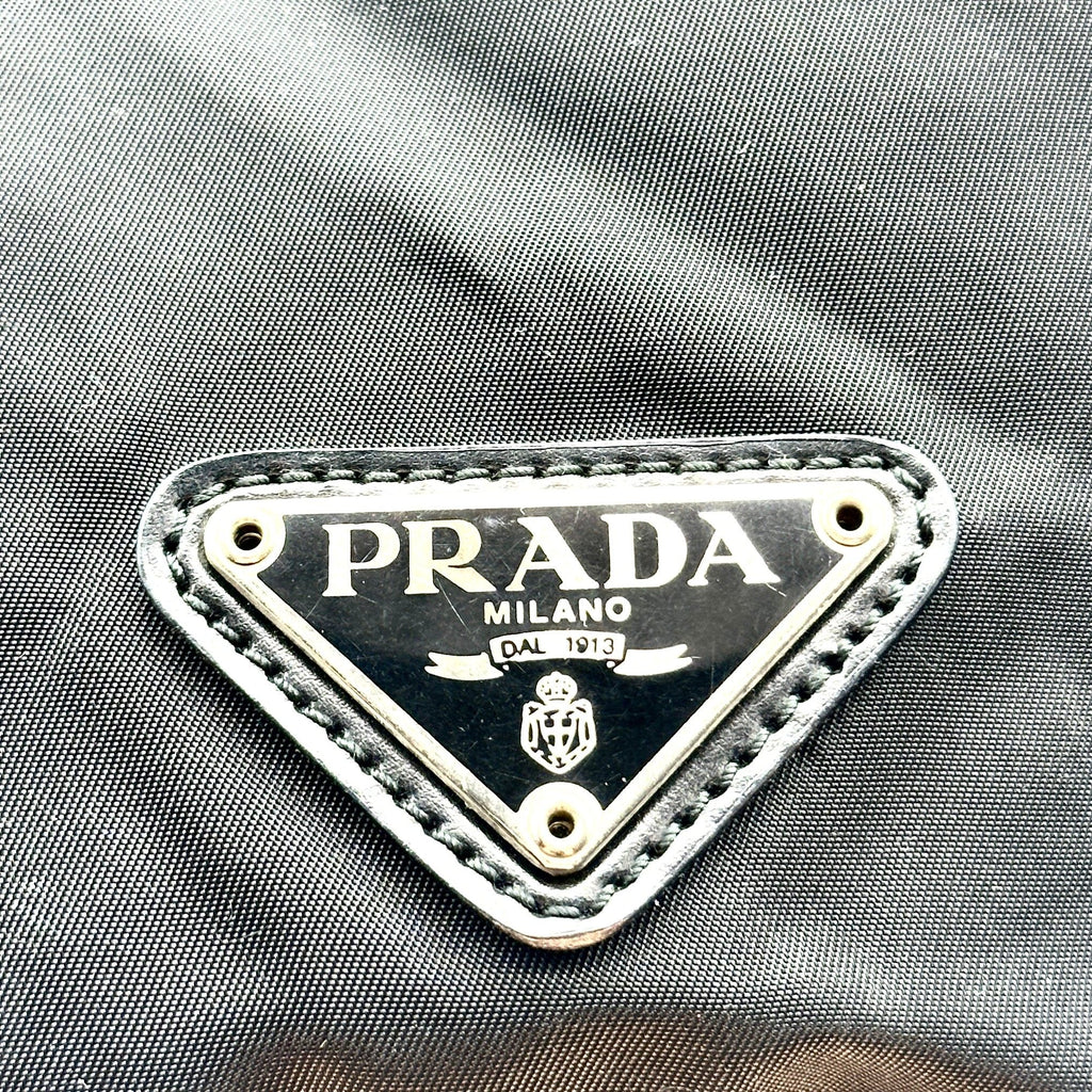 Prada Tessuto Nylon Black Backpack