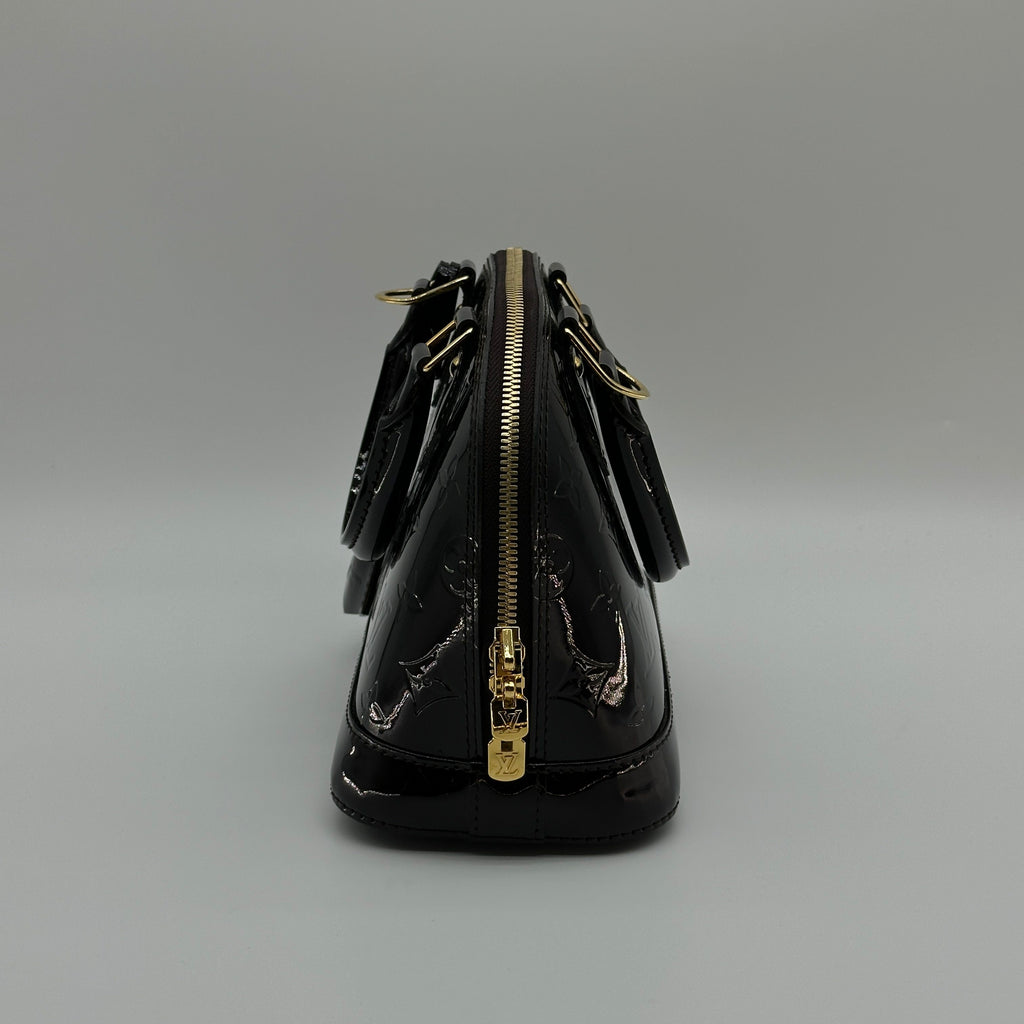 Louis Vuitton Vernis Alma BB M91678 MI1134 Purple