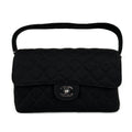 CHANEL Matelassé Coco Mark Double-Faced Cotton Handbag 4 Series