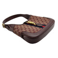 Gucci Burgundy GG Supreme Jackie 1961 Small Shoulder Bag