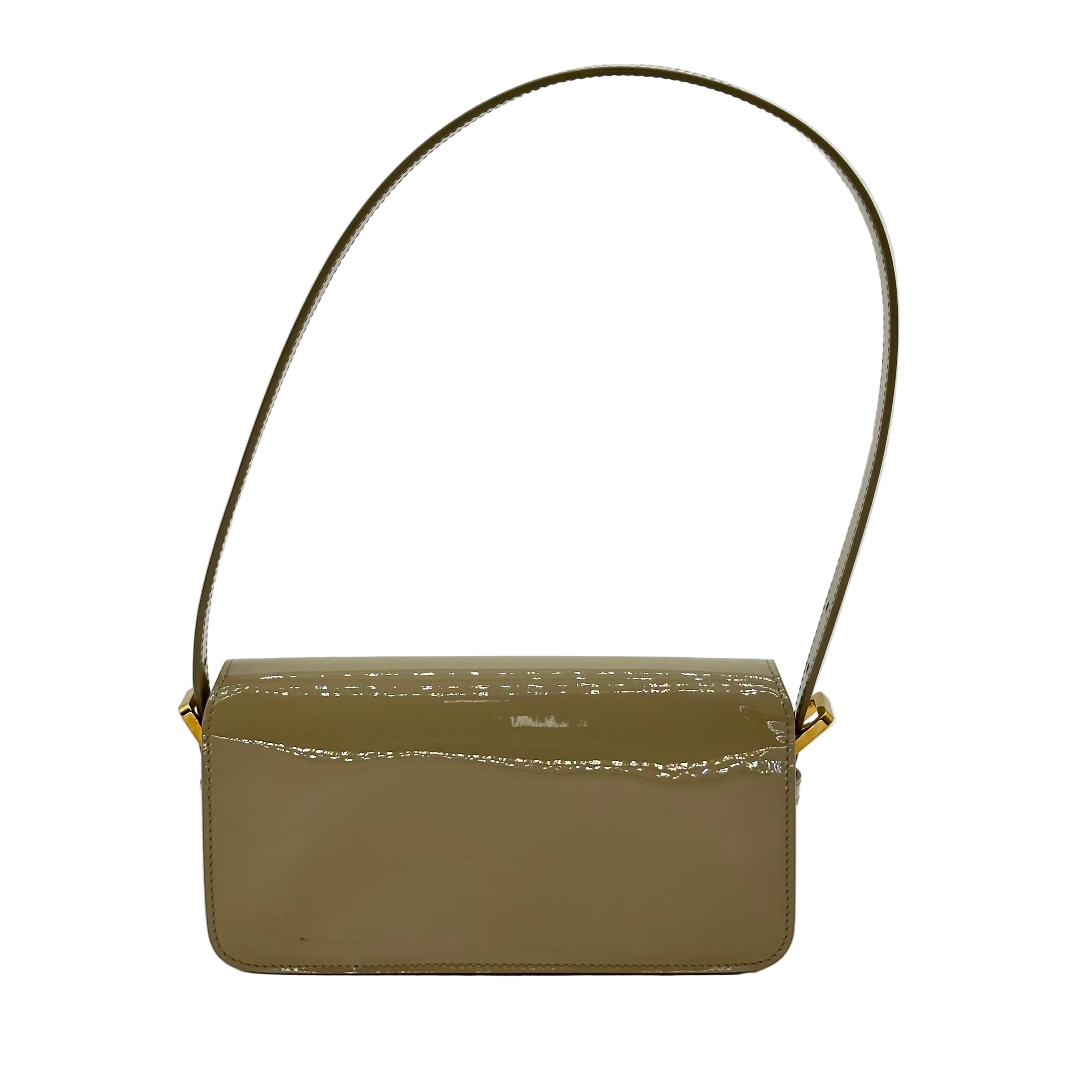 dior Miss Patent Flap bag  patent leather   shiny beige    gold  Hardware Shoulder bag