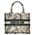 Christian Dior Book Tote canvas Handbag Small