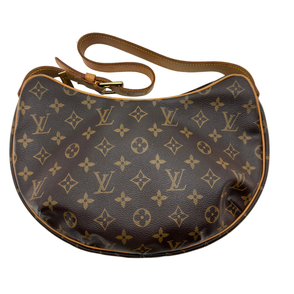Louis Vuitton Monogram Croissant MM Brown Shoulder Bag M51512