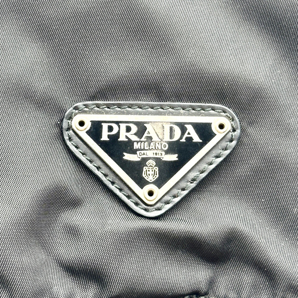 Prada Tessuto Nylon Black Backpack