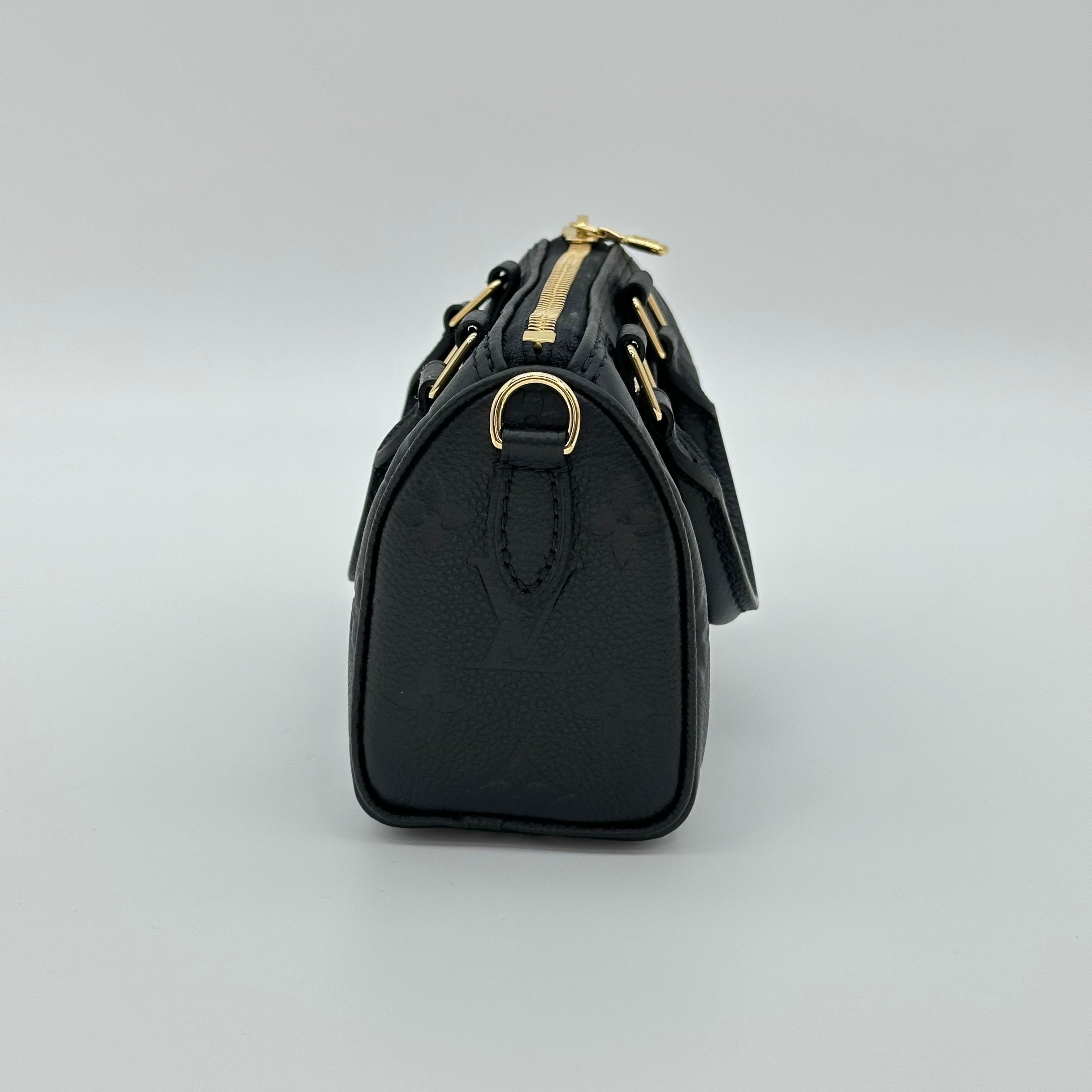 LOUIS VUITTON nano speedy sac à main monogramme 2way Sac à bandoulière RFID