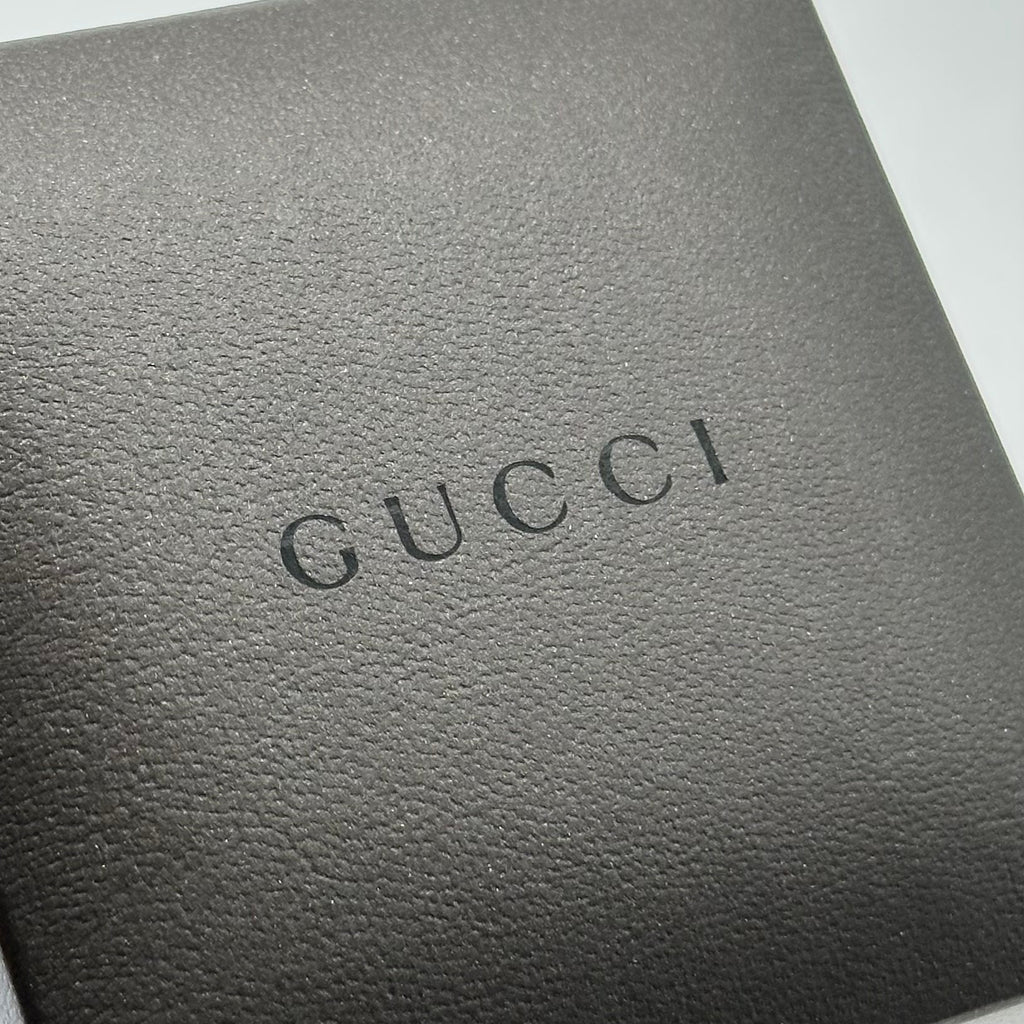 Gucci Silver Plate Ball Chain Bracelet Logo Bracelet
