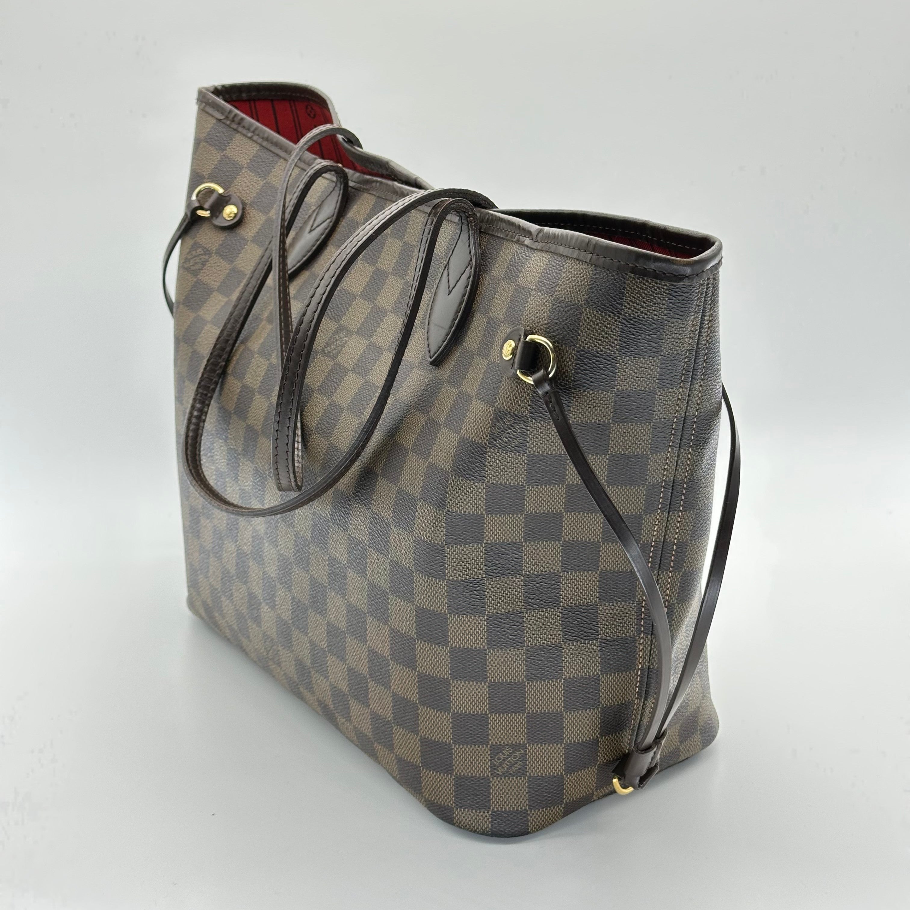 Louis Vuitton Damier Ebene Neverfull MM bag