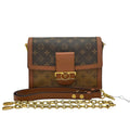 LOUIS VUITTON GHW Dauphine MM 2 Way Shoulder Bag M44391 Monogram Reverse