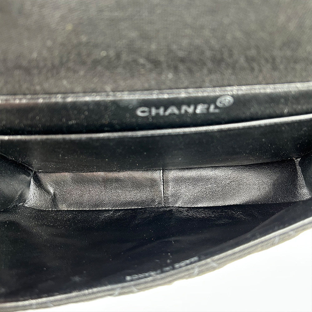 CHANEL Matelassé Coco Mark Double-Faced Cotton Handbag 4 Series
