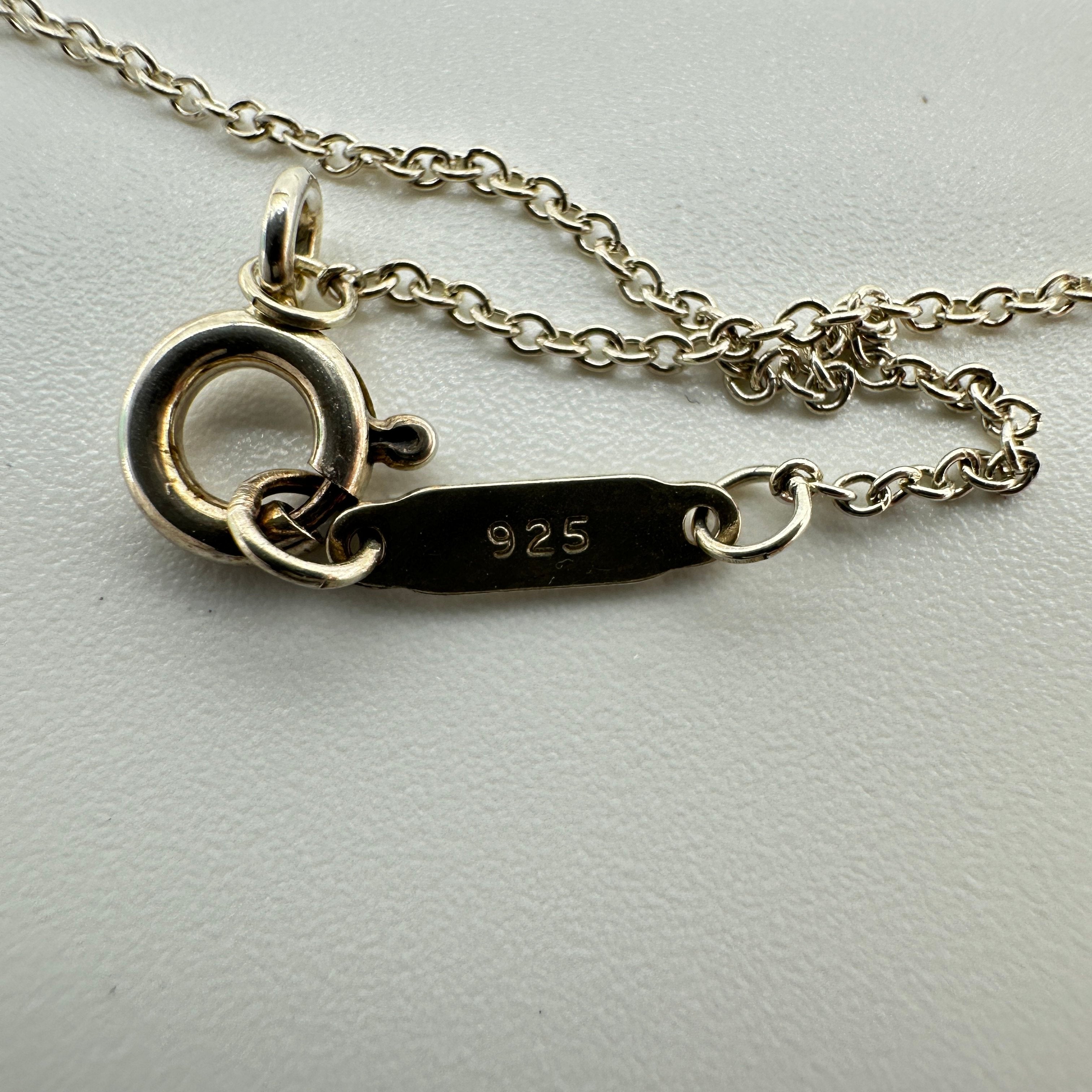 Tiffany&Co. 　sv925 heart key pendant necklace