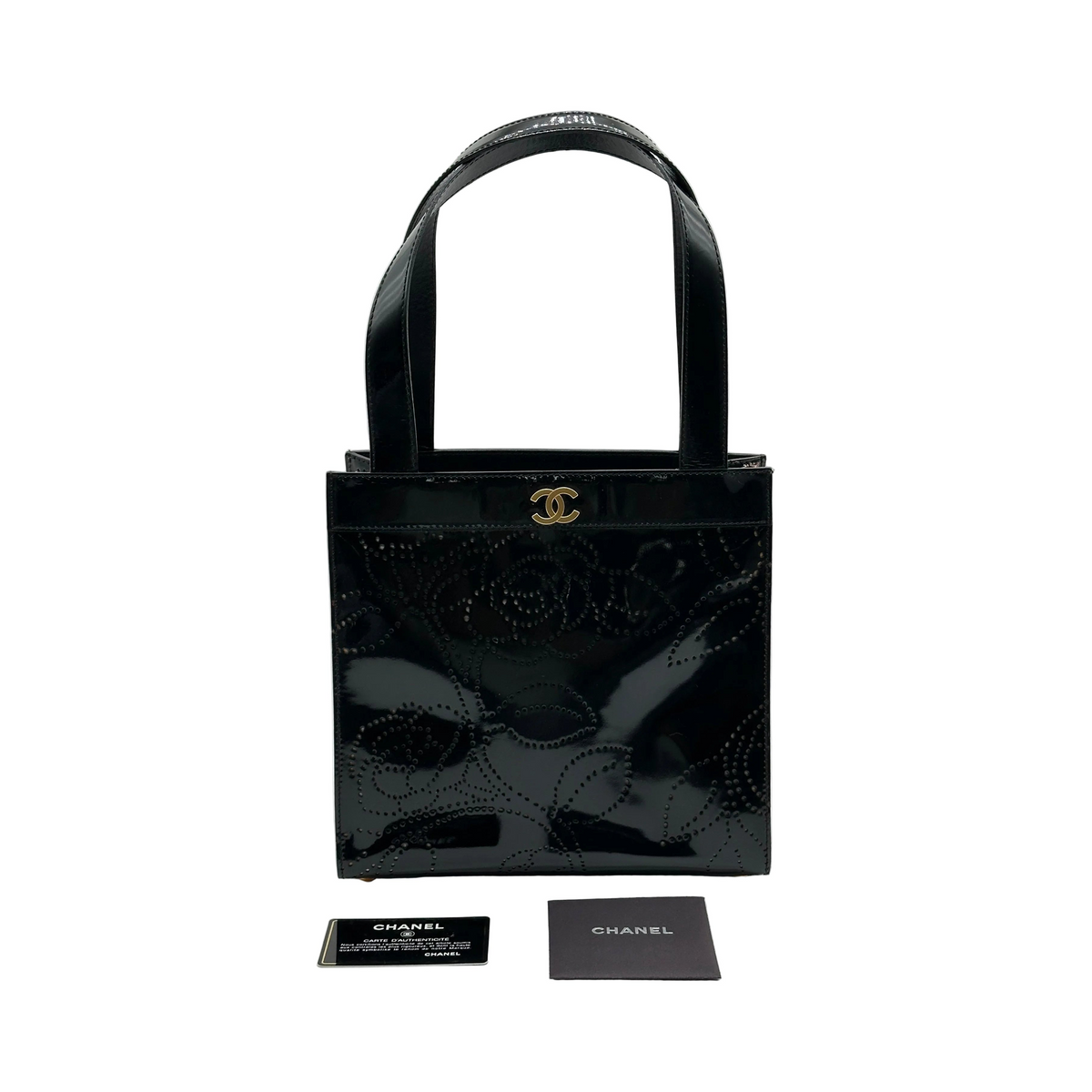 Chanel Boy North-South Quilted Navy Calfskin Shoulder Bag