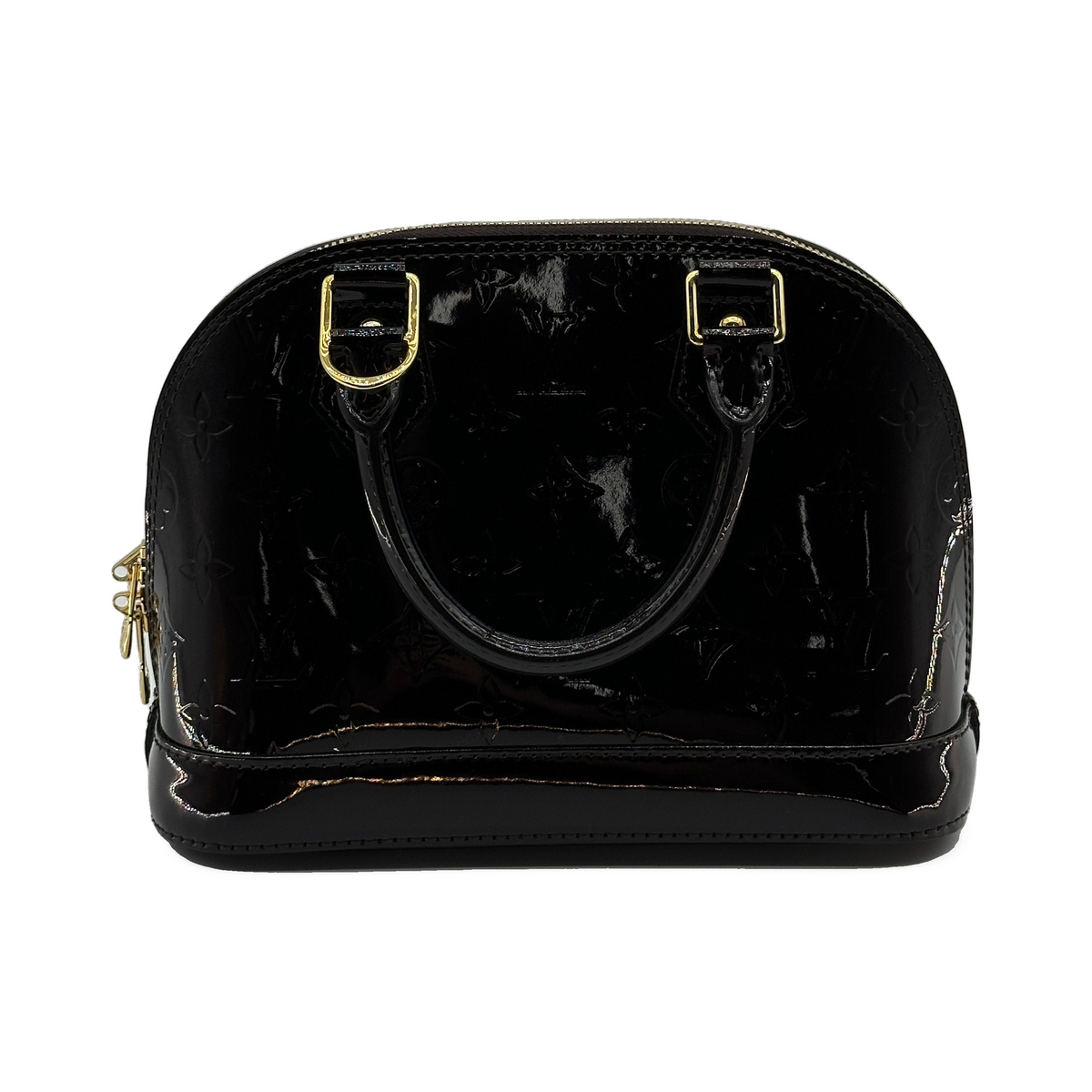 Louis Vuitton Vernis Alma BB M91678 MI1134 Purple