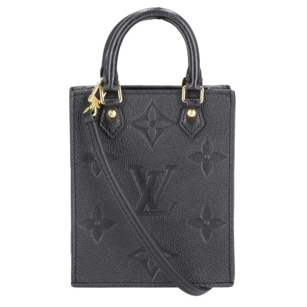 루이비통 Petite Sac Plat 모노그램 Empreinte 미니 핸드백 숄더백 M81417 RFID