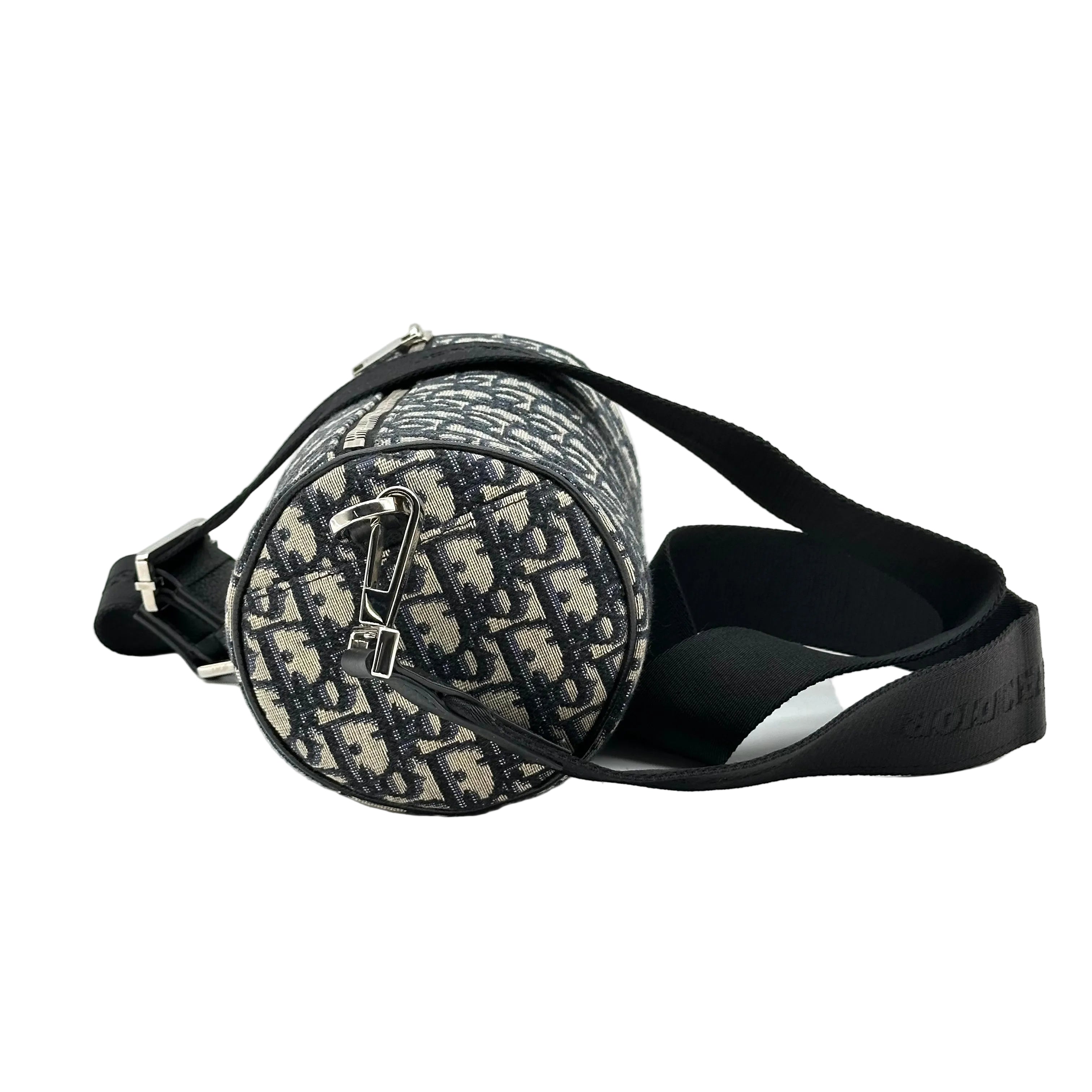 Christian Dior Roller Monogram Canvas Cylindrical Bag Shoulder Bag Crossbody Bag