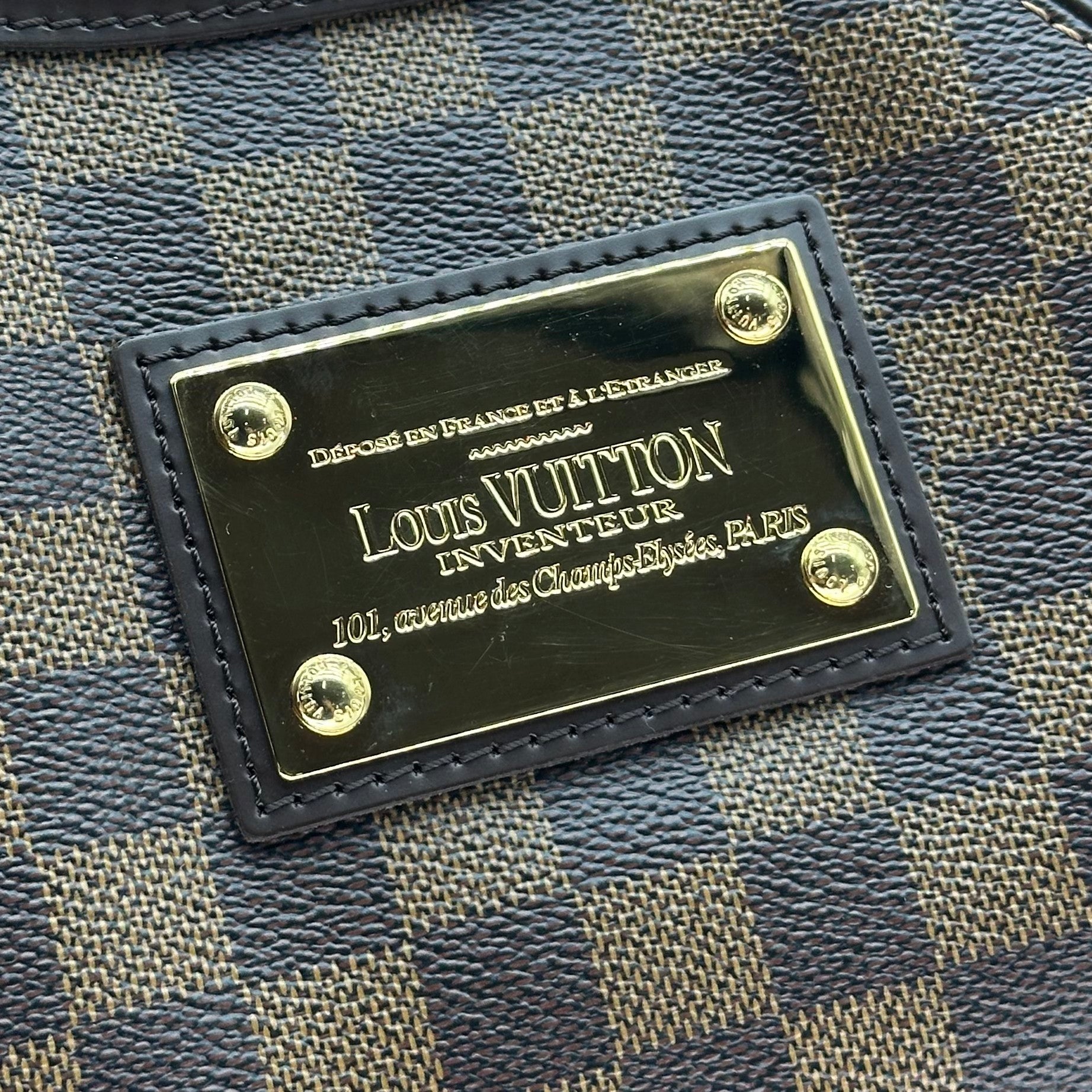 LOUIS VUITTON N48181 Thames GM Damier Shoulder Bag Damier Canvas