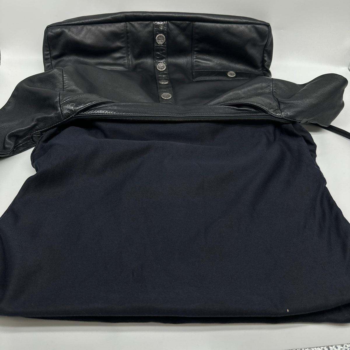 Chanel Lambskin Large Black Hobo Shoulder Bag