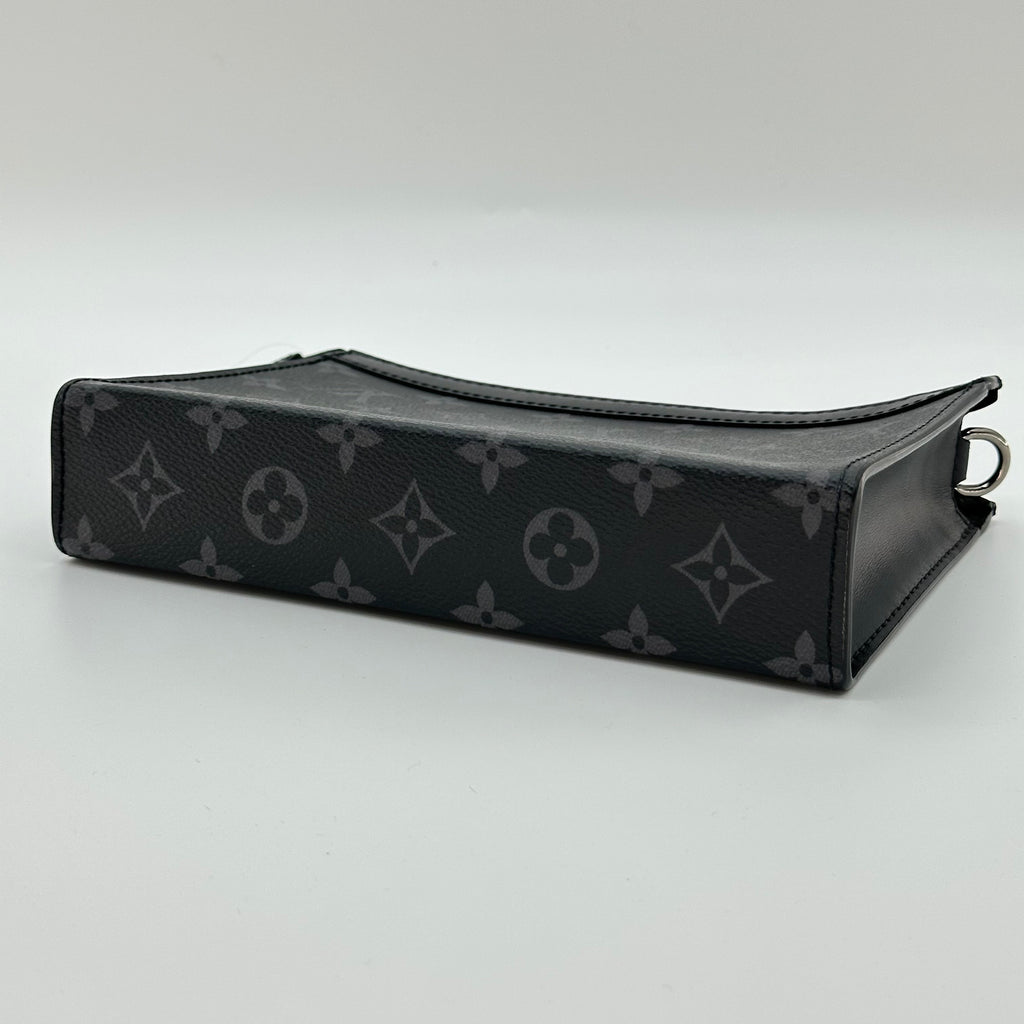 Louis Vuitton Gaston Wearable Monogram Eclipse Shoulder Bag Crossbody M81124 RFID