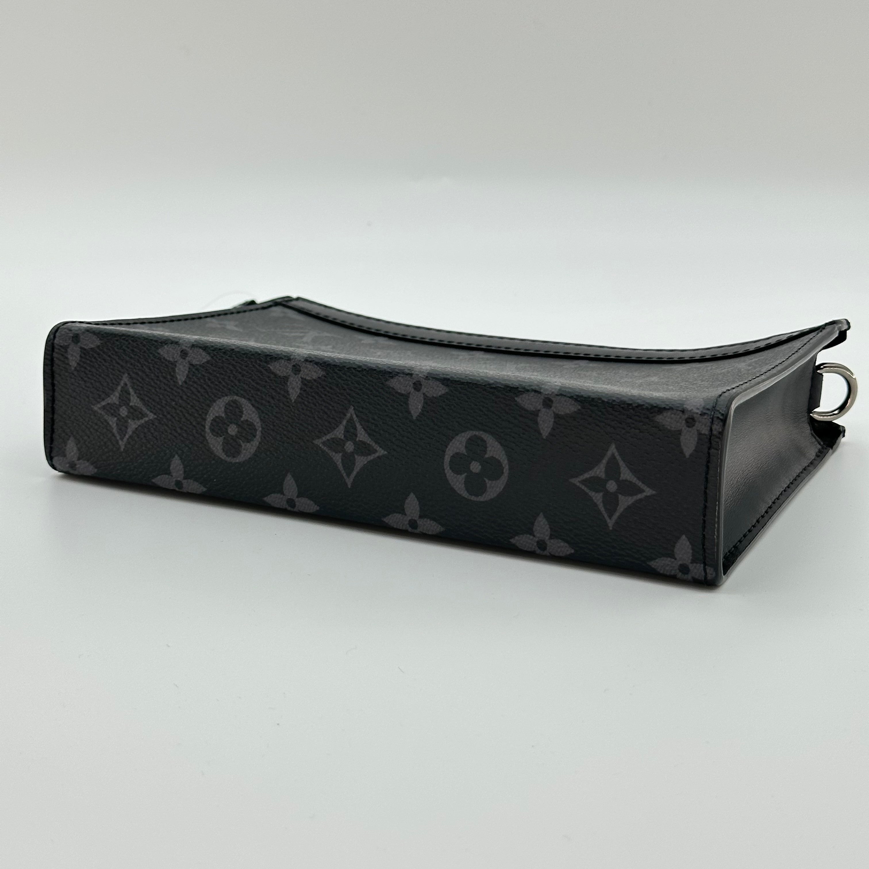 Louis Vuitton Gaston Wearable Monogram Eclipse Shoulder Bag Crossbody M81124 RFID