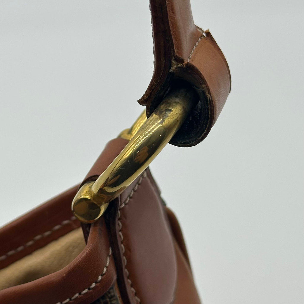 CELINE Macadam Shoulder HandBag Vintage