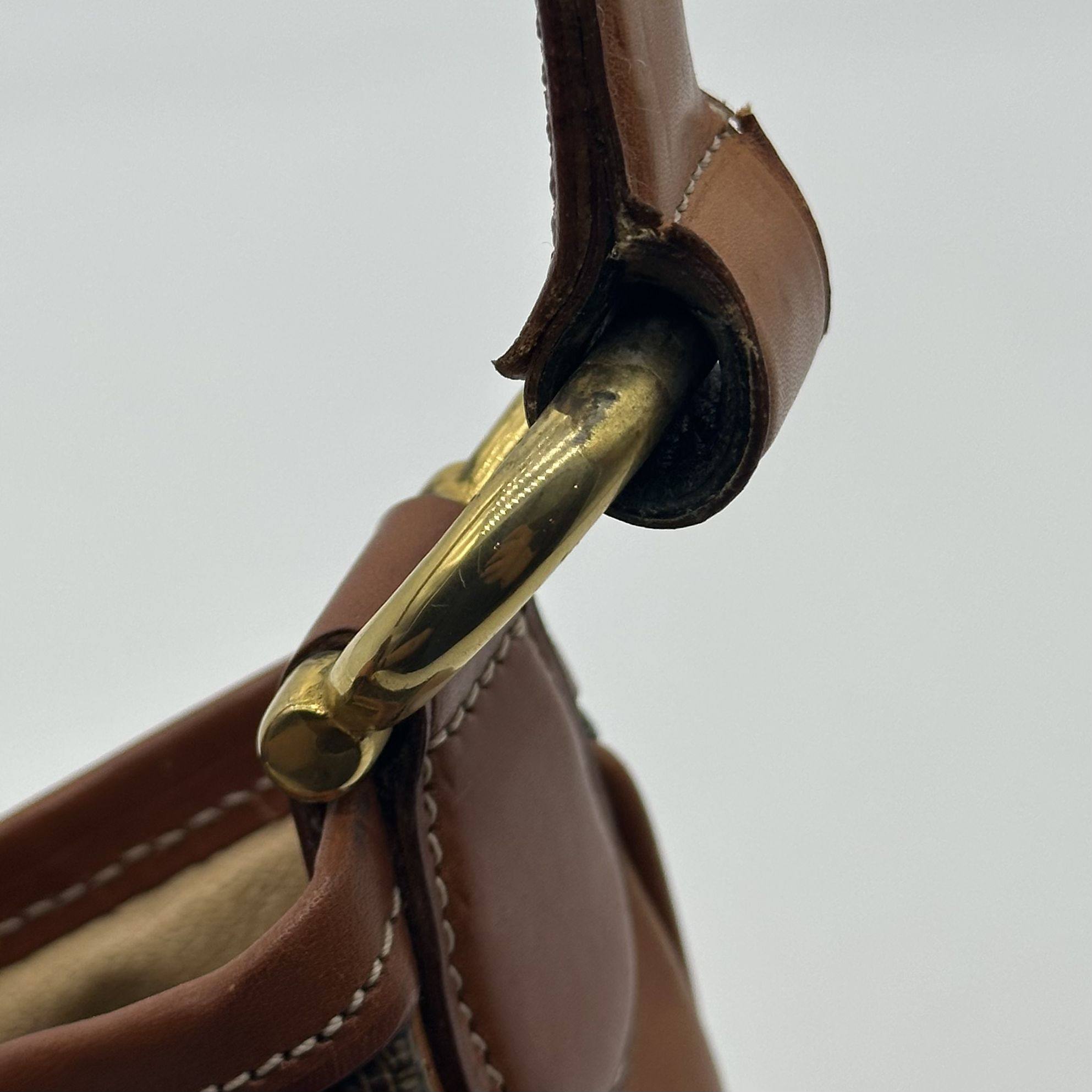 CELINE Macadam Shoulder HandBag Vintage