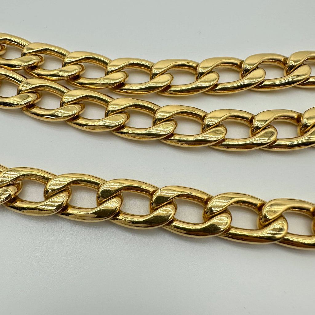 Chanel Vintage Chain Coin Belt Gold