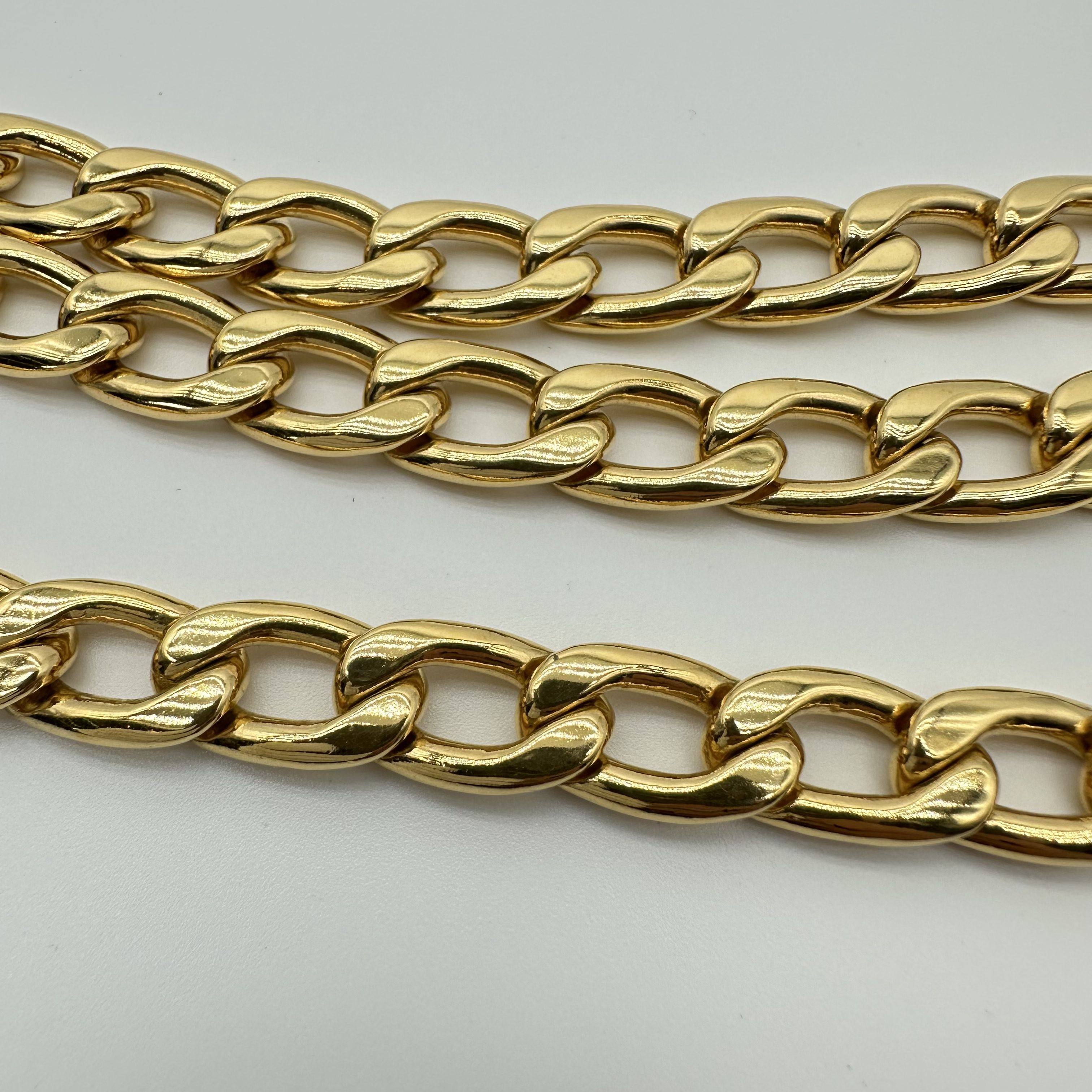 Chanel Vintage Chain Coin Belt Gold