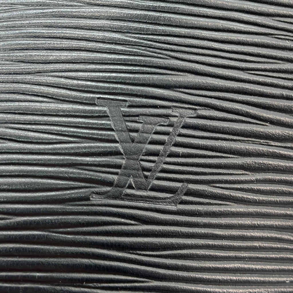 Louis Vuitton Epi Saint Jacques Shopping Shoulder Bag Black