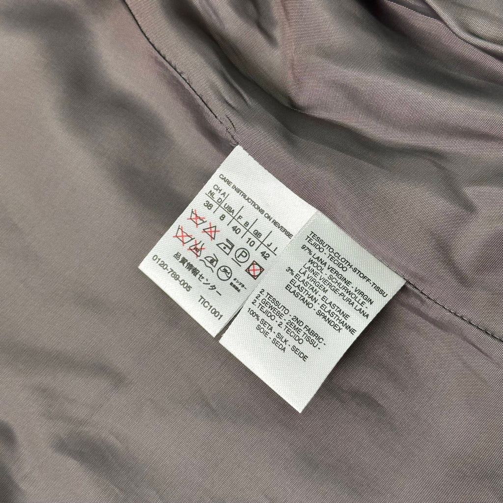 MaxMara white label first line wool set-up (jacket and skirt)