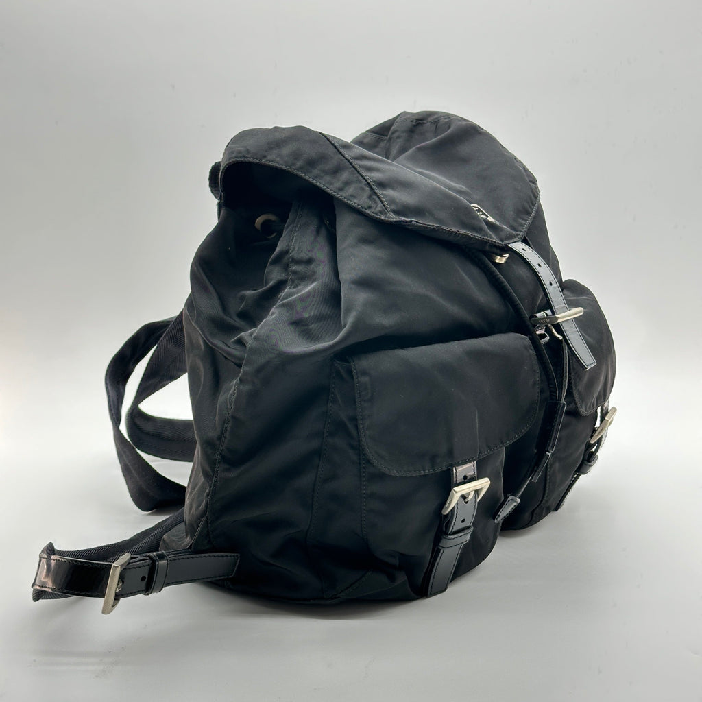 Prada Nylon Black Backpack