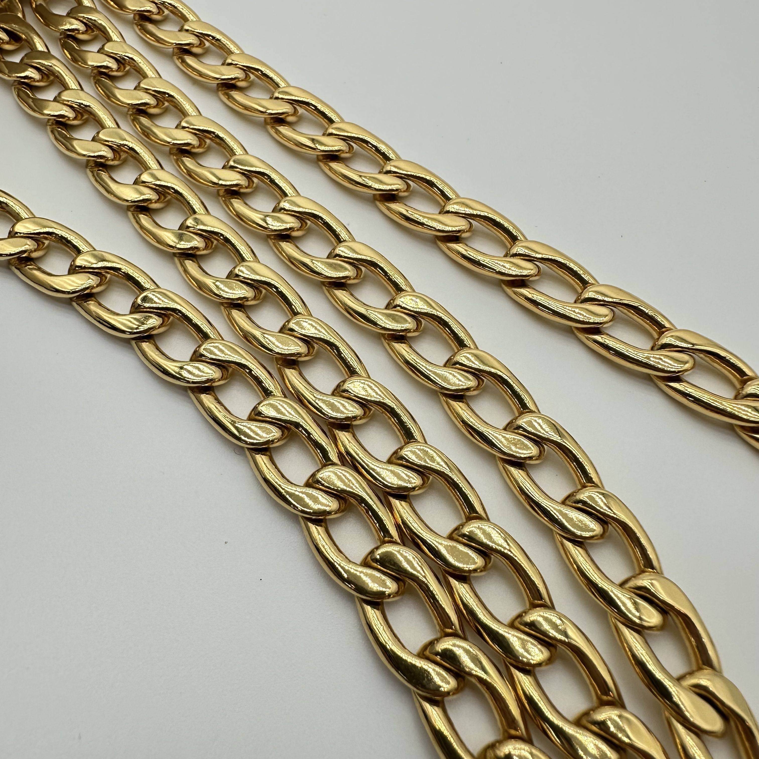 Chanel Vintage Chain Coin Belt Gold
