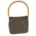 Louis Vuitton Looping Monogram Handbag　MM　M51146