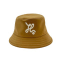 Hermès Knot Detail H Logo Bucket Hat Biscuit Size 58 96% cotton 4% elastane