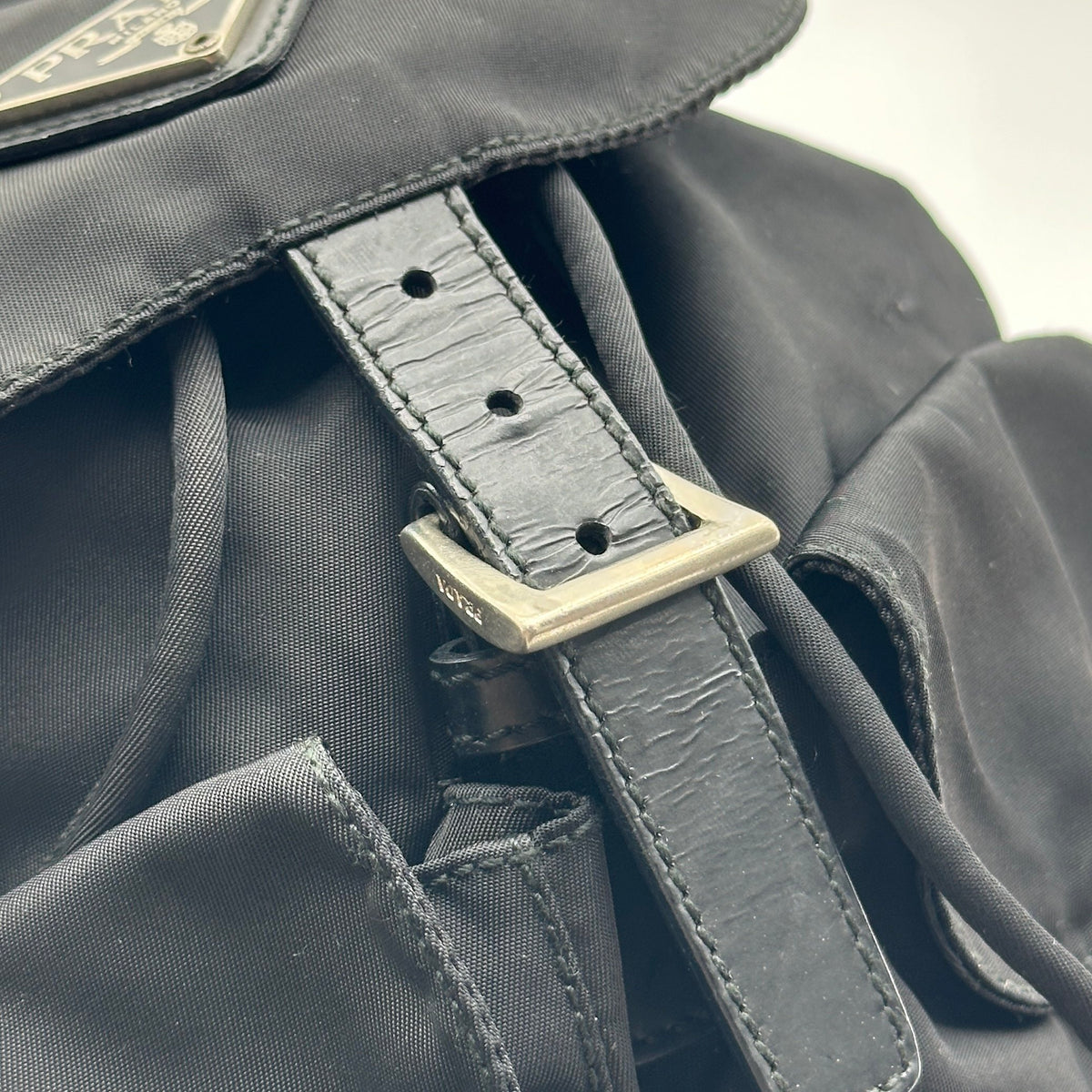 Prada Nylon Black Backpack