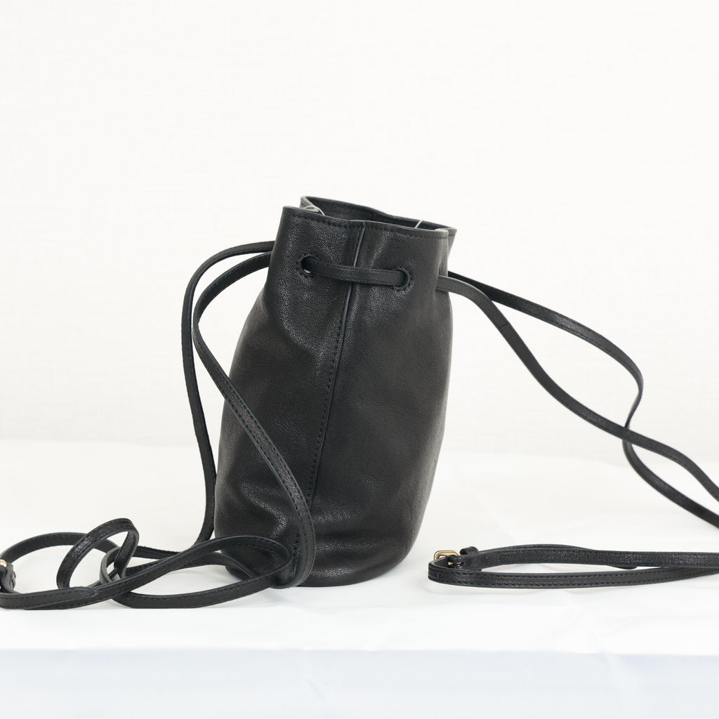 Miu Miu Nappa Leather Mini Bucket Bag Soft Shoulder Bag Crossbody
