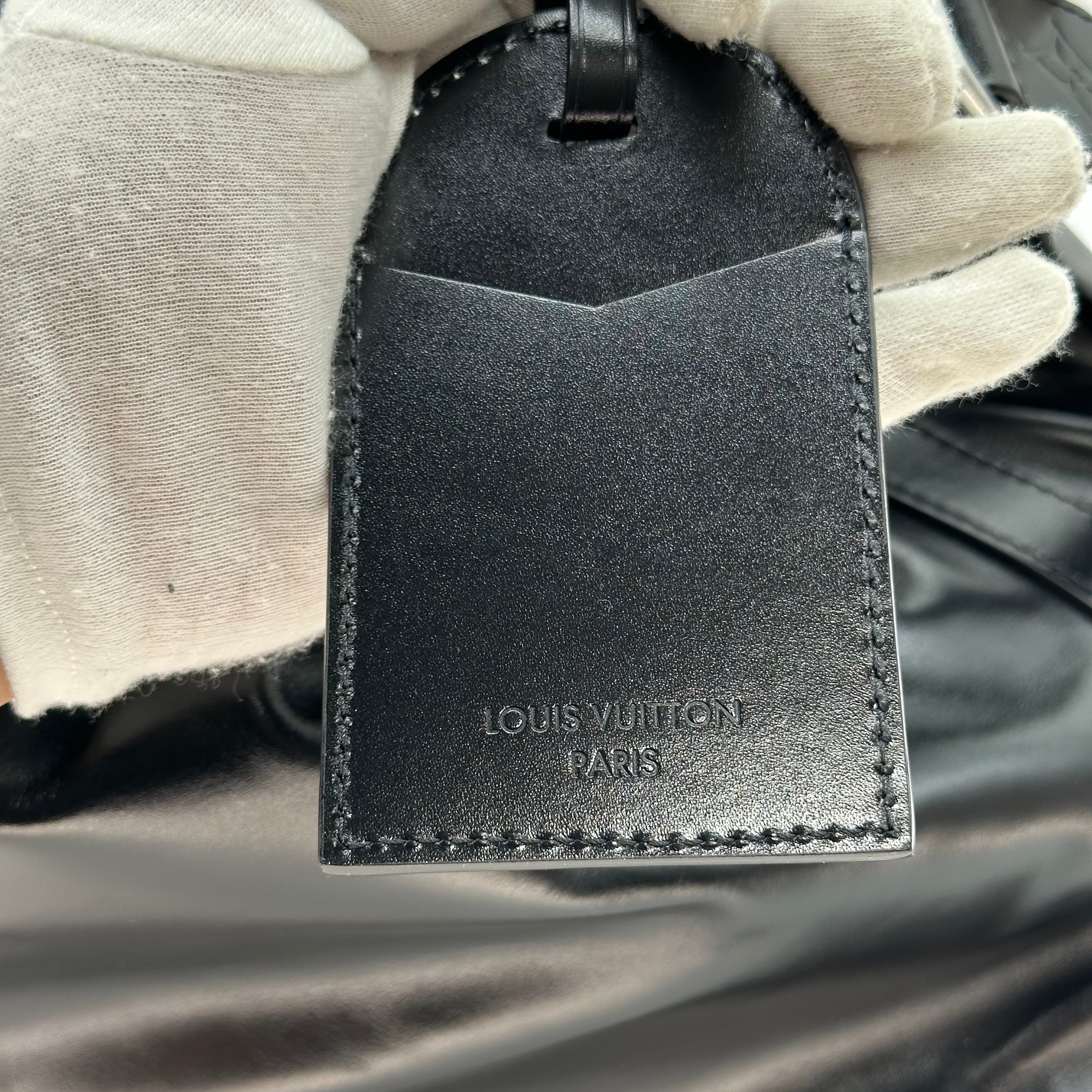 Louis Vuitton Vagabond Hobo Bolso bandolera de piel de becerro Negro M13986 RFID