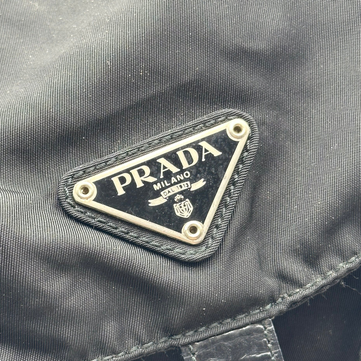 Prada Nylon Black Backpack