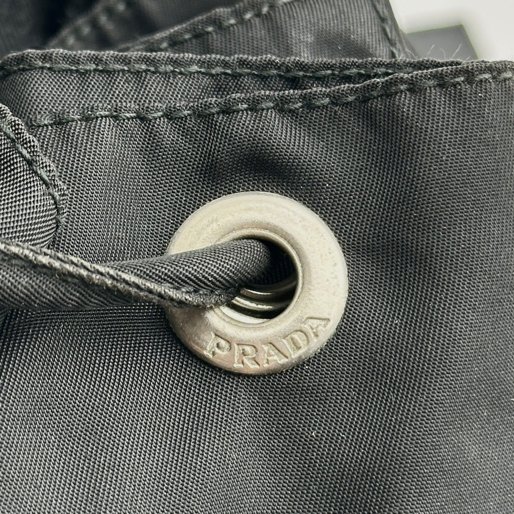 Prada Tessuto Nylon Black Backpack