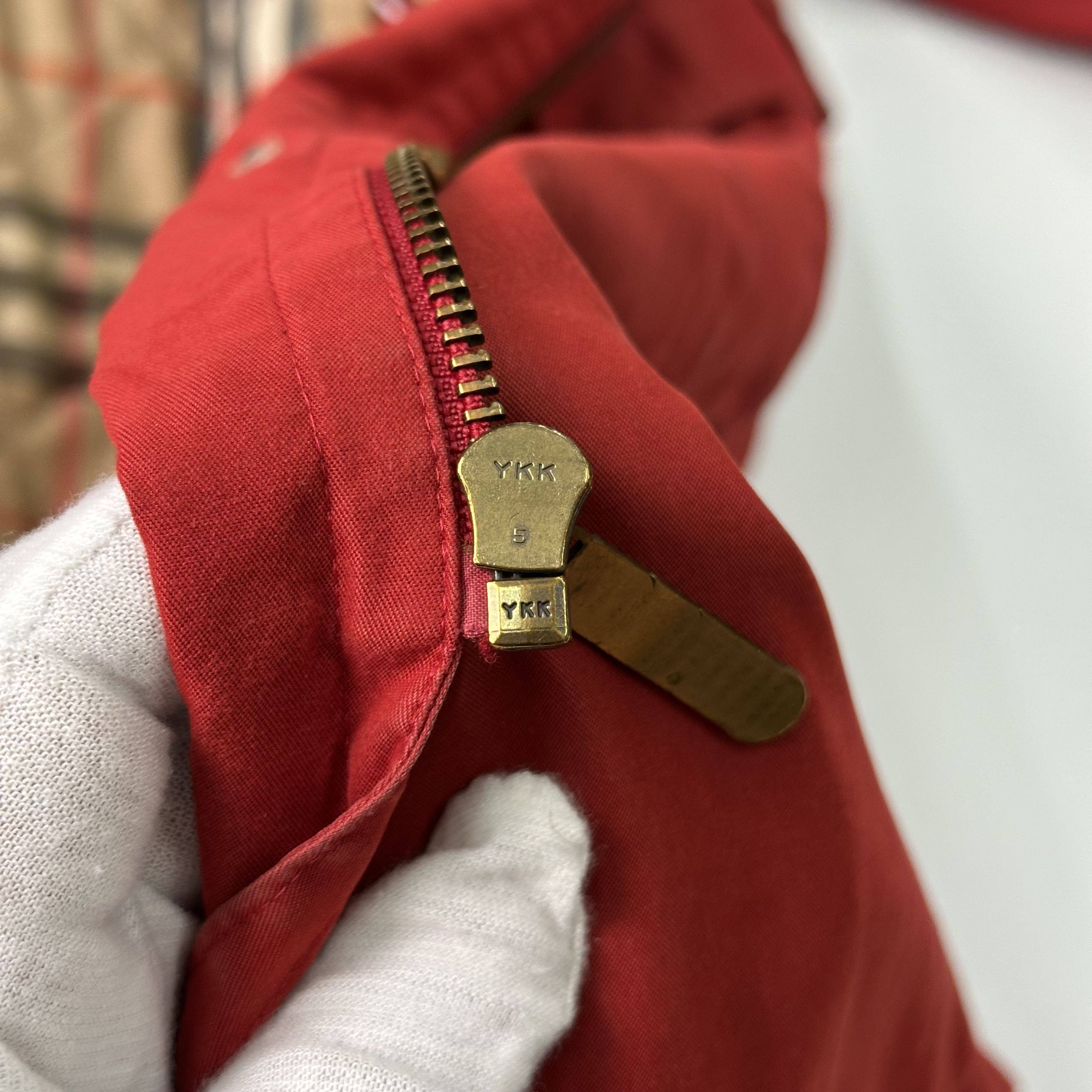 Burberrys red trench coat vintage red