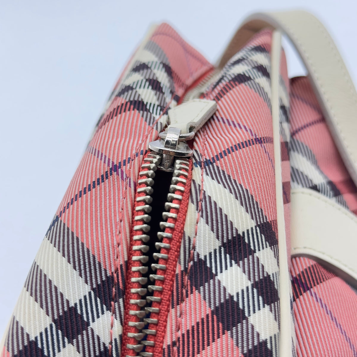 Burberry Blue Label Nova Check Pink Shoulder Bag