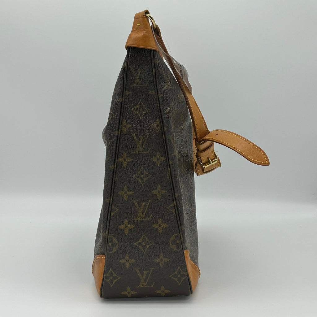 Louis Vuitton Monogram 帆布 Boulogne 小号单肩包 棕色涂层帆布 M51265