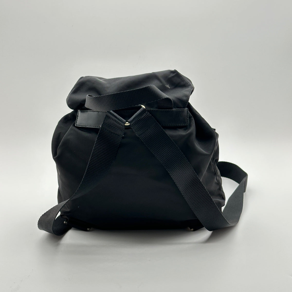 Prada Nylon Black Backpack