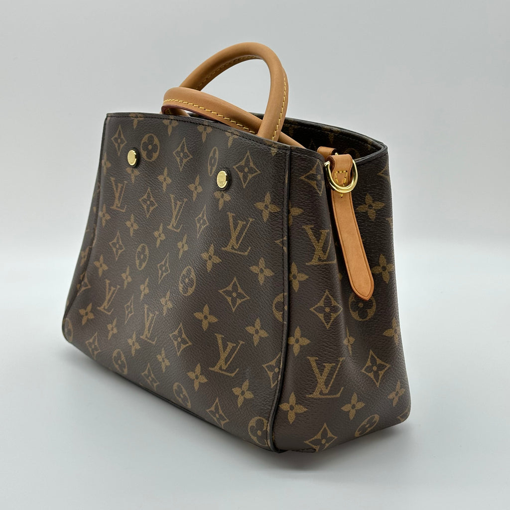 LOUIS VUITTON Montaigne BB M41055 Monogram 2WAY Handbag Shoulder Bag