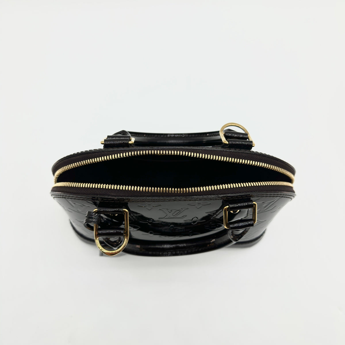 Louis Vuitton Vernis Alma BB M91678 MI1134 Purple