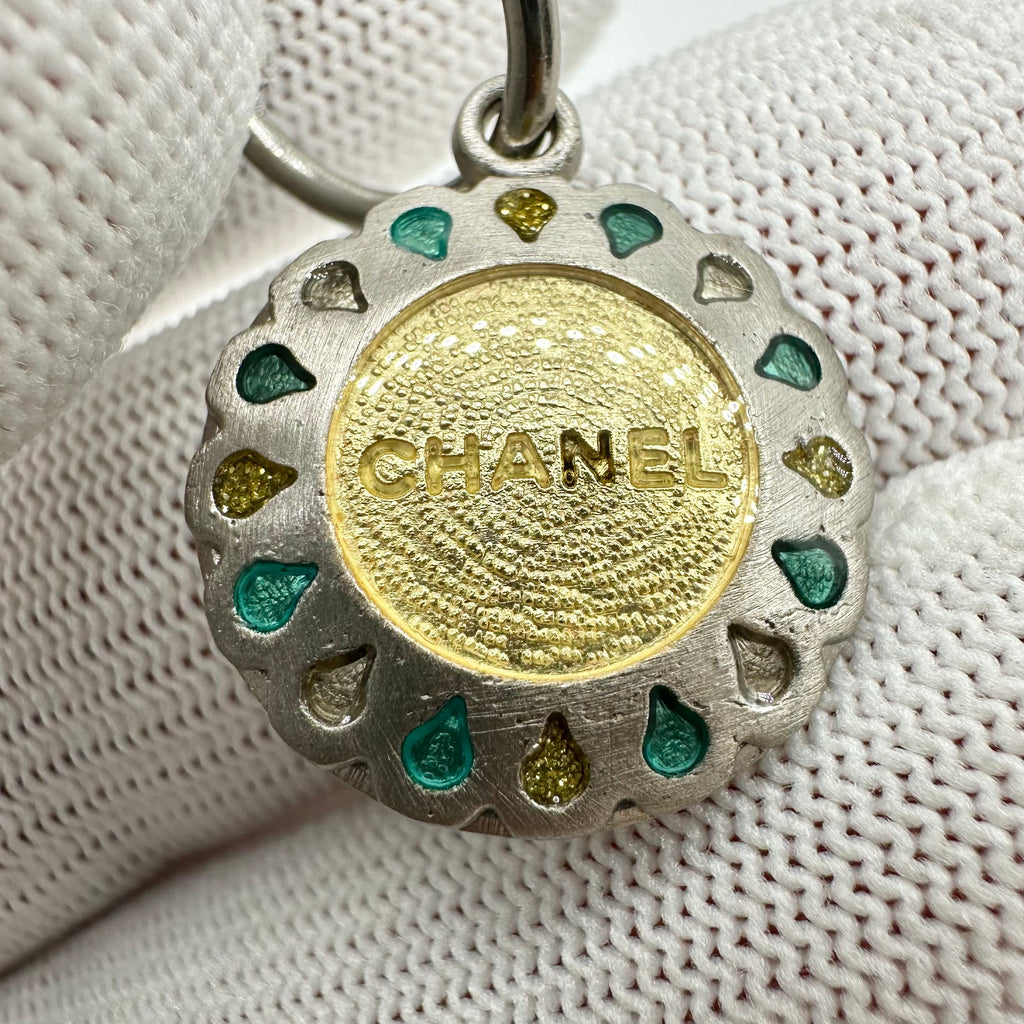 Chanel Flower Motif Earrings