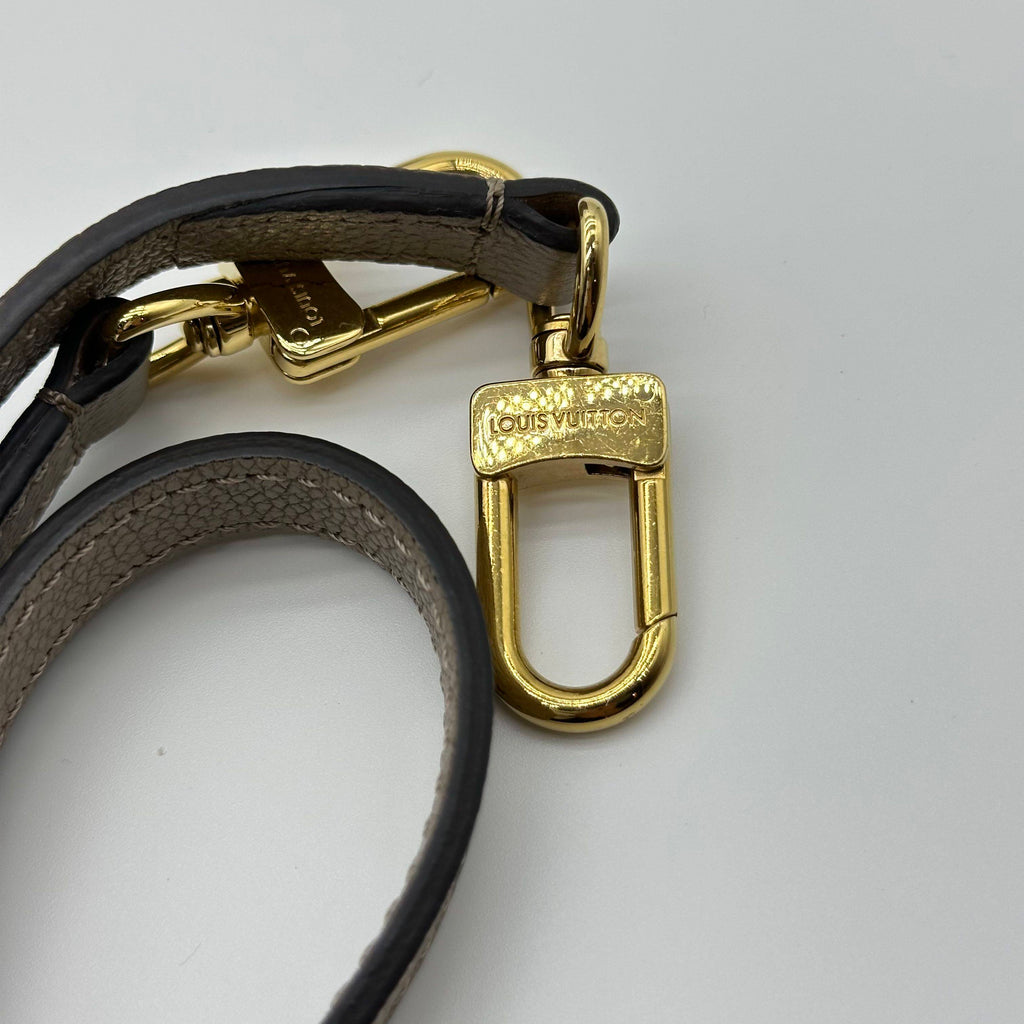 Louis Vuitton Monogram Empreinte Bagatelle M46112 Beige RFID